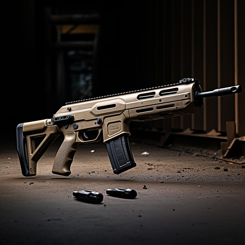 Vortex Crossfire II rifle scope mounted on a precision rifle during field testing