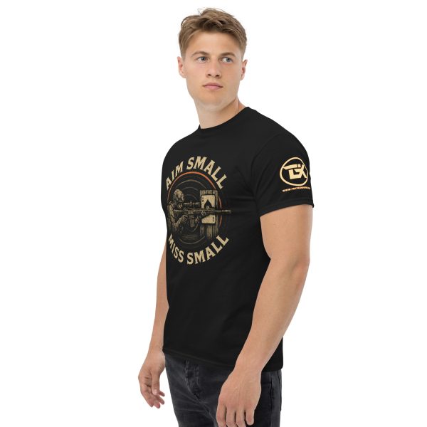 Aim Small, Miss Small Tee – Precision Mindset Edition