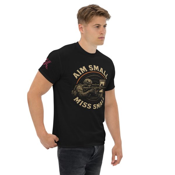 Aim Small, Miss Small Tee – Precision Mindset Edition
