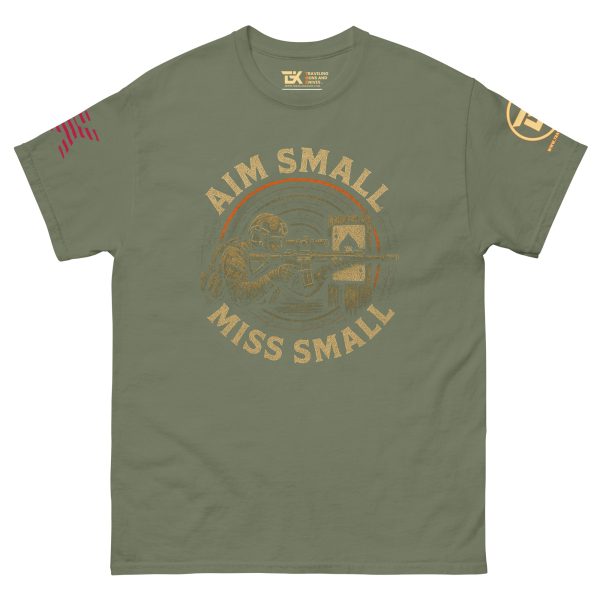 Aim Small, Miss Small Tee – Precision Mindset Edition
